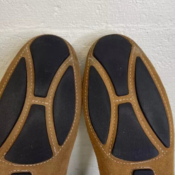 Donald J Pliner Men\'s Brown Suede Tasseled Loafer Slip On Driving Shoes Sz 12 M